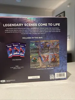 2025 Magic The Gathering Marvel's Spider-Man Scene Box BRAND NEW SEALED - Image 3