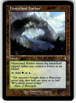 Hinterland Harbor (Retro Frame) Dominaria Remastered Regular MTG - Image 1
