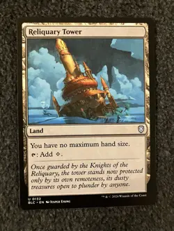 Magic The Gathering MTG - Reliquary Tower - Commander: Bloomburrow - Image 1