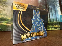 Pokemon TCG Mega Evolution Elite Trainer Box - ETB (Lucario) NEW Factory Sealed - Image 1
