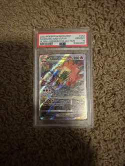 CHARIZARD VSTAR 2022 POKEMON S&S BLACK STAR PROMO SWSH262 PSA 10 Q3420 - Image 1