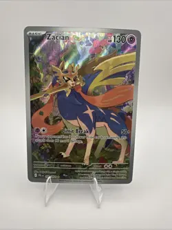 Zacian - 100/094 Phantasmal Flames (Pokemon) Full Art Illustration Rare - Image 1