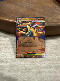 Pokemon TCG Mega Charizard Y Ex 030 Black Star Promo Ascended Heroes NM - Image 3