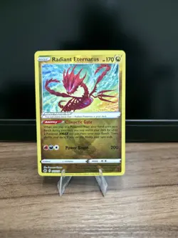 Pokemon TCG Radiant Eternatus Crown Zenith 105/159 Holo Radiant Rare - Image 1