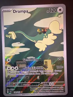 Drampa 184/162 Holo Illustration Rare Temporal Forces Pokemon Card - Image 1