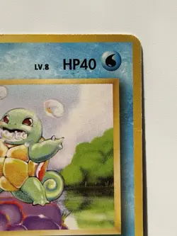 Squirtle No.007 Base Set old back vintage HP40 Japanese Pokemon Card From Japan - Image 3
