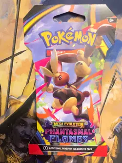 Pokemon TCG Phantasmal Flames Booster Hanger Sleeve Packs Sealed - Lot Of 36 - Image 1