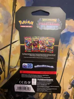 Pokemon TCG Phantasmal Flames Booster Hanger Sleeve Packs Sealed - Lot Of 36 - Image 2