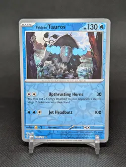 Paldean Tauros 039/191 Reverse Holo Pokemon Surging Sparks - Image 1
