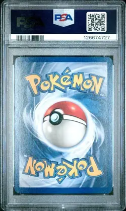 1999 POKEMON FOSSIL #10 LAPRAS-HOLO PSA 7 - Image 2