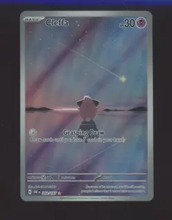 2023 Pokemon OBF EN Illustration Rare #202 Cleffa - Image 1
