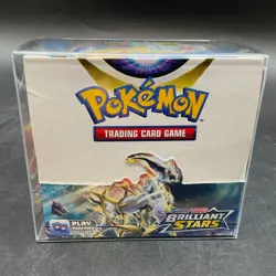 Lot (36) Pokemon SWSH Brilliant Stars Booster Packs Sealed w/ Display Box - Image 2