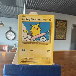 The Pokemon Company Pokemon Surfing Pikachu XY 111/108 Rare 50 HP 2016 TCG - Image 1