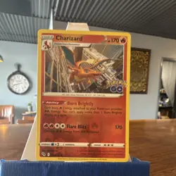 The Pokemon Company Charizard Pokemon GO 010/078 Reverse Holo 170 HP TCG - Image 1