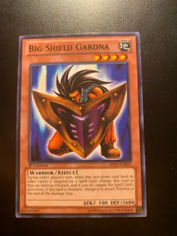 Big Shield Gardna BP02-EN032 Battle Pack War of The Giants 1st Ed - Image 1