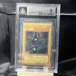 Dark Magician LOB-005 The Legend of Blue Eyes White Dragon Unlimited - Image 1
