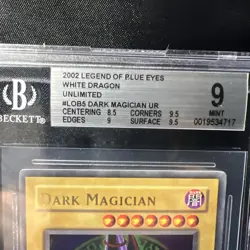 Dark Magician LOB-005 The Legend of Blue Eyes White Dragon Unlimited - Image 2
