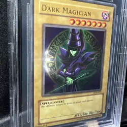 Dark Magician LOB-005 The Legend of Blue Eyes White Dragon Unlimited - Image 3
