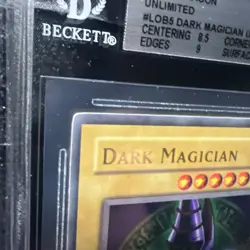 Dark Magician LOB-005 The Legend of Blue Eyes White Dragon Unlimited - Image 4