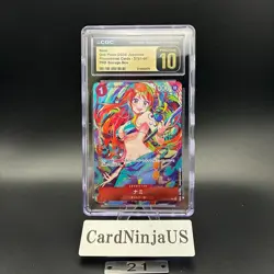 CGC PRISTINE 10 Nami C ST01-007 PROMO THE BEST Storage Box Set One Piece Card 21 - Image 1
