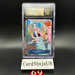 CGC PRISTINE 10 Nefeltari Vivi SR EB02-026 Promotion Pack Ex Vol. 3 ONE PIECE 69 - Image 1