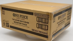 One Piece OP14-EB04 The Azure Sea's Seven English 12 Booster Box Case Sealed #3 - Image 2