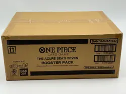One Piece OP14-EB04 The Azure Sea's Seven English 12 Booster Box Case Sealed #3 - Image 4