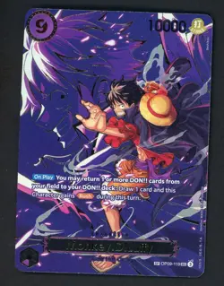 2025 One Piece OP13 English Special Alternate Art #OP09-119 Monkey D. Luffy - Image 1