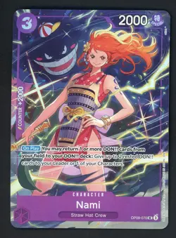 Nami OP09-070 UC Premium Card Collection Best Selection Vol.4 One Piece - Image 1