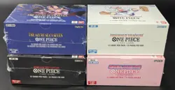 Lot (4) One Piece OP-05 OP-06 OP-14 EB-04 EB-01 Awakening/Era Booster Box Sealed - Image 5