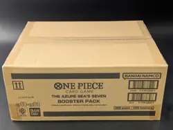 One Piece OP14-EB04 The Azure Sea's Seven English 12 Booster Box Case Sealed - Image 1