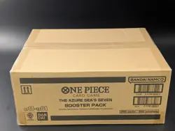 One Piece OP14-EB04 The Azure Sea's Seven English 12 Booster Box Case Sealed - Image 3
