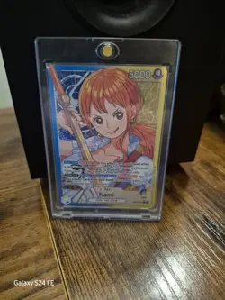 Nami (041) (Alternate Art) OP11-041 A Fist of Divine Speed Foil - Image 1
