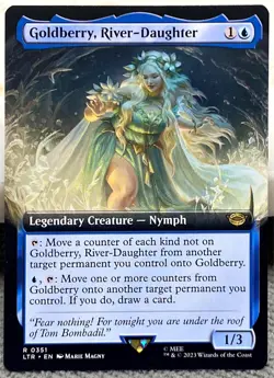 MTG Goldberry, River-Daughter 0351 Borderless The Lord of the Rings MTG Card - Image 1