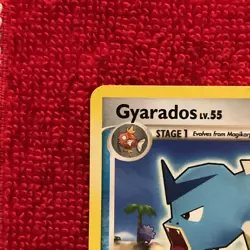 🔥 Pokemon Gyarados TCG Rumble Rare Card 6/16 2009 N 🔥 - Image 2
