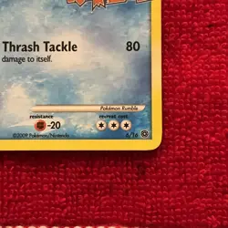 🔥 Pokemon Gyarados TCG Rumble Rare Card 6/16 2009 N 🔥 - Image 4