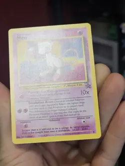Mew Wizards of the Coast Promo #8 NON HOLO Pokemon Trading Card Game LP/MP - Image 3