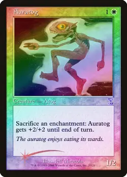Auratog FOIL Time Spiral - Timeshifted PLD White Special MAGIC CARD ABUGames - Image 1