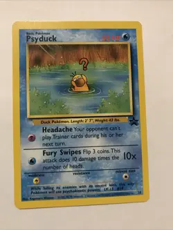 Pokemon Card - Psyduck WOTC Black Star League Promo #20 - Image 1