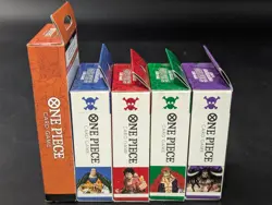 One Piece Card Game ST01-04 Starter Deck Set of 4 Decks + Treasure Boosters Set - Image 4