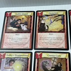 Harry Potter TCG Spell Card Lot 18 Cards 2002 Wizards Red Butterfly/4j-O - Image 2
