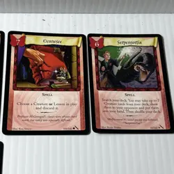 Harry Potter TCG Spell Card Lot 18 Cards 2002 Wizards Red Butterfly/4j-O - Image 4