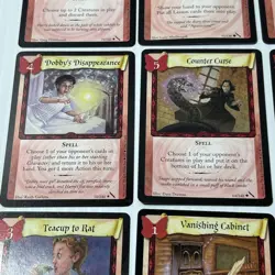 Harry Potter TCG Spell Card Lot 18 Cards 2002 Wizards Red Butterfly/4j-O - Image 5