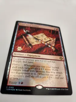 Cori-Steel Cutter Tarkir: Dragonstorm Foil Prerelease Promo NM MTG Pack Fresh - Image 2