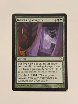 Increasing Savagery Dark Ascension Magic the Gathering MTG - Image 1