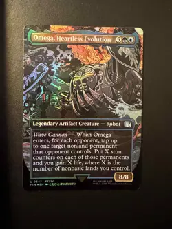 Omega, Heartless Evolution Final Fantasy Borderless Foil Uncommon - Image 1