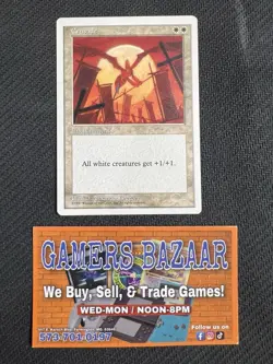 Magic the Gathering Crusades Lightly Played Fifth Edition 5th BANNED - Image 1