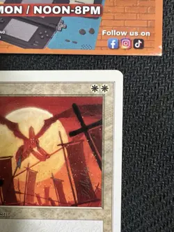 Magic the Gathering Crusades Lightly Played Fifth Edition 5th BANNED - Image 3