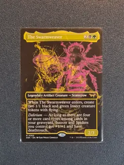 MTG The Swarmweaver - Showcase - DSK - Near Mint+ Condition - Image 1