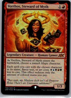 #126 Vorthos, Steward of Myth Unfinity Mythic FOIL - Image 1
